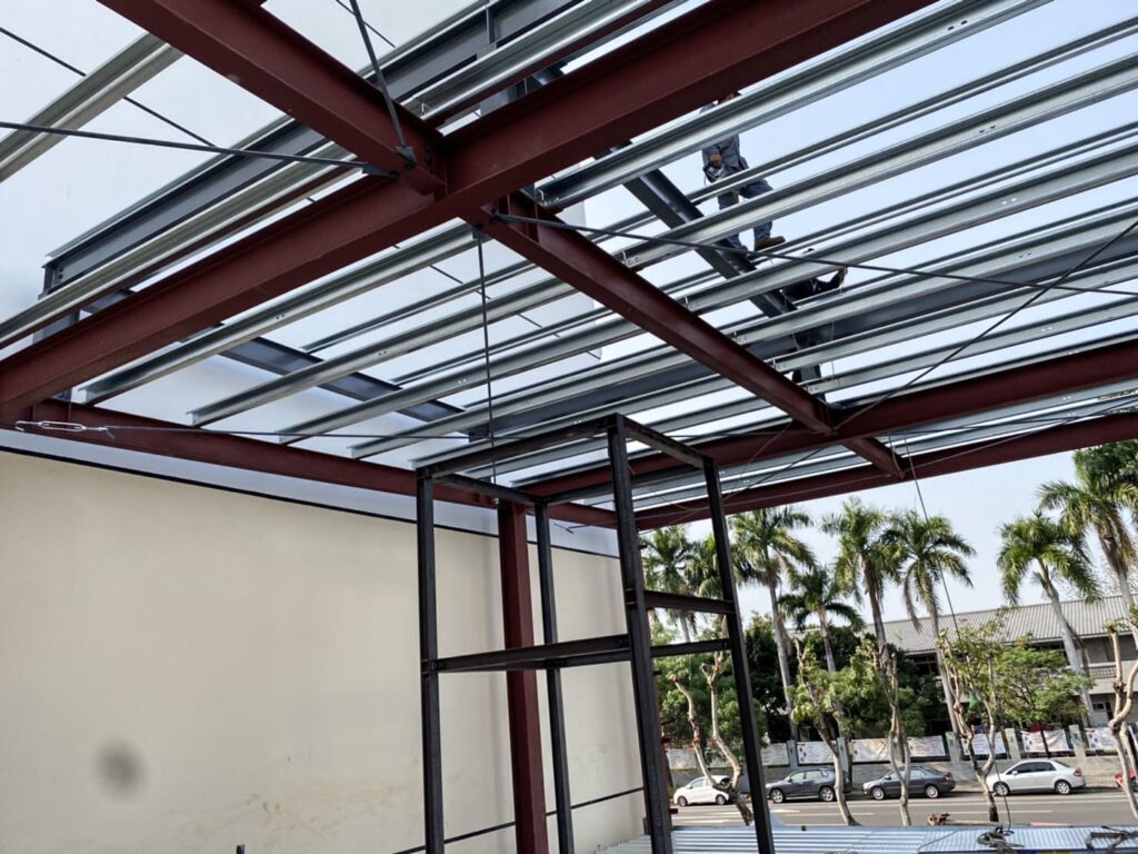 3南投鋼構-草屯鎮-廠房新建-鋼構工程-實績案例圖