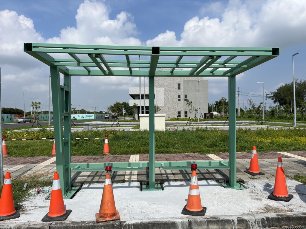 15彰化鋼構-彰化幸福候車亭-公共工程-鋼構工程-實績案例圖